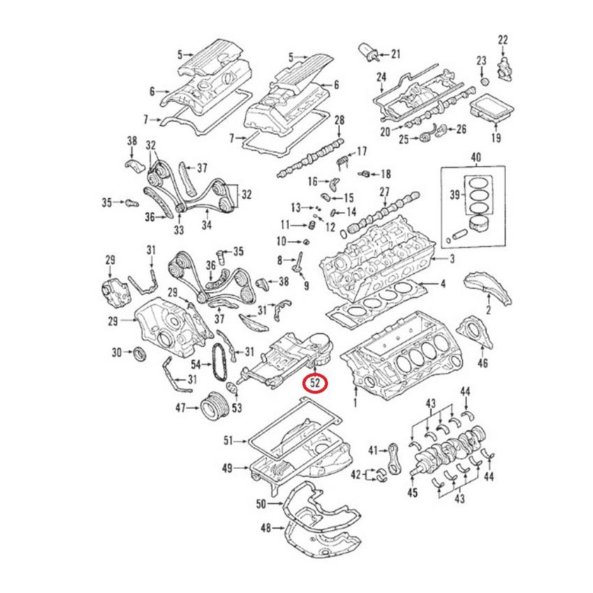 BMW Engine Oil Pump 11417574529